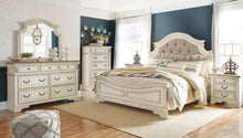 Load image into Gallery viewer, Realyn King Upholstered Panel Bed