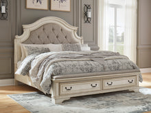 Load image into Gallery viewer, Realyn King Upholstered Bed