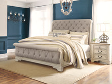 Load image into Gallery viewer, Realyn King Sleigh Bed