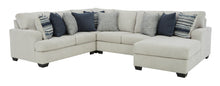 Load image into Gallery viewer, Lowder 4-Piece Sectional with Right Arm Chaise