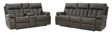 Load image into Gallery viewer, Willamen Reclining Loveseat with Console