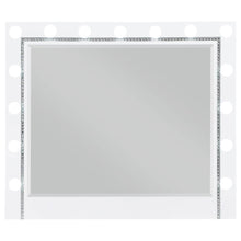 Load image into Gallery viewer, Eleanor White Rectangular Mirror with Light