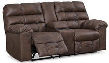 Load image into Gallery viewer, Derwin Reclining Loveseat with Console