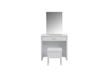 Load image into Gallery viewer, 2-piece Vanity Set with Lift-Top Stool White