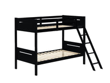 Load image into Gallery viewer, Littleton Twin/Twin Bunk Bed Black