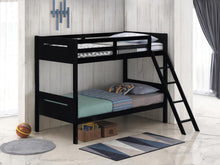 Load image into Gallery viewer, Littleton Twin/Twin Bunk Bed Black