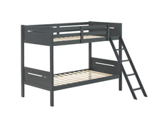 Load image into Gallery viewer, Littleton Twin/Twin Bunk Bed Grey