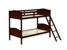 Load image into Gallery viewer, Littleton Twin/Twin Bunk Bed with Ladder Espresso