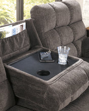 Load image into Gallery viewer, Acieona Reclining Sofa with Drop Down Table