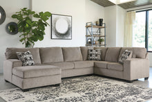 Load image into Gallery viewer, Ballinasloe 3-Piece Sectional with Left Arm Chaise Platinum