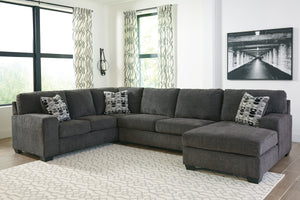 Ballinasloe 3-Piece Sectional with Right Arm Chaise