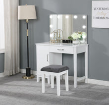 Load image into Gallery viewer, Vanity Set with LED Lights White and Dark Grey