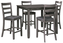 Load image into Gallery viewer, Bridson Counter Height Dining Table and Bar Stools (Set of 5)