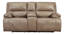 Load image into Gallery viewer, Ricmen Power Reclining Loveseat with Console PUTTY