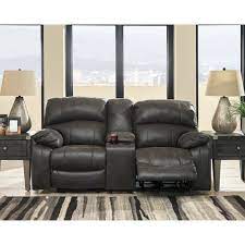 POWER RECLINING LOVESEAT WITH CONSOLE & ADJUSTABLE HEADREST