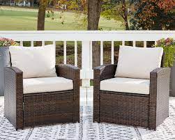 LOUNGE CHAIR WITH CUSHION 2 PC SET