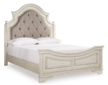 Load image into Gallery viewer, Realyn Queen Upholstered Panel Bed