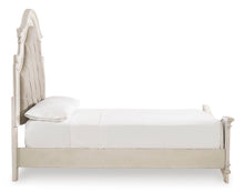 Load image into Gallery viewer, Realyn Queen Upholstered Panel Bed