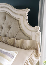 Load image into Gallery viewer, Realyn King Upholstered Panel Bed