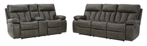 Willamen Reclining Sofa with Drop Down Table