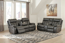 Load image into Gallery viewer, Willamen Reclining Loveseat with Console