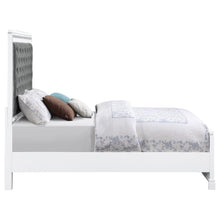 Load image into Gallery viewer, Eleanor Upholstered Tufted Bed White Queen Size