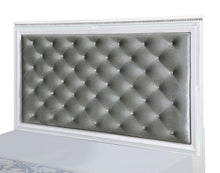 Load image into Gallery viewer, Eleanor Upholstered Tufted Bed White Queen Size