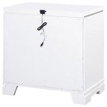 Load image into Gallery viewer, Eleanor Rectangular 2-drawer Nightstand White