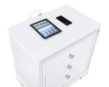 Load image into Gallery viewer, Eleanor Rectangular 2-drawer Nightstand White