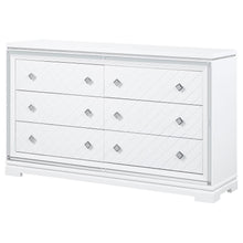 Load image into Gallery viewer, Eleanor Rectangular 6-drawer Dresser White