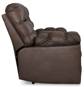 Derwin Reclining Loveseat with Console