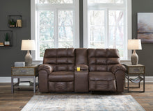 Load image into Gallery viewer, Derwin Reclining Loveseat with Console