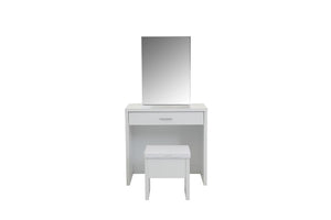 2-piece Vanity Set with Lift-Top Stool White