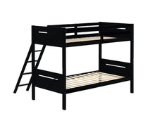 Load image into Gallery viewer, Littleton Twin/Twin Bunk Bed Black