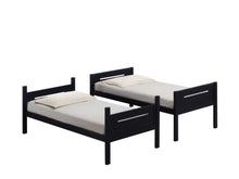 Load image into Gallery viewer, Littleton Twin/Twin Bunk Bed Black