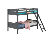 Load image into Gallery viewer, Littleton Twin/Twin Bunk Bed Grey