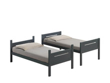 Load image into Gallery viewer, Littleton Twin/Twin Bunk Bed Grey