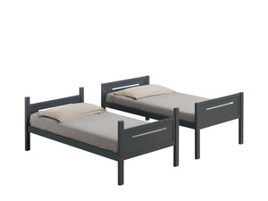 Littleton Twin/Twin Bunk Bed Grey