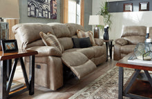 Load image into Gallery viewer, Dunwell Power Reclining Sofa DRIFTWOOD