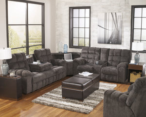 Acieona Reclining Sectional with Drop Down Table