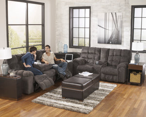 Acieona Reclining Sectional with Drop Down Table