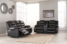 Load image into Gallery viewer, Vacherie Reclining Loveseat with Console