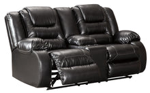 Load image into Gallery viewer, Vacherie Reclining Loveseat with Console