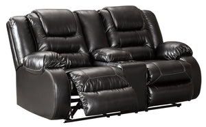 Vacherie Reclining Loveseat with Console