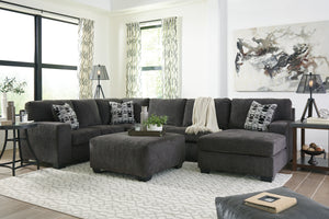 Ballinasloe 3-Piece Sectional with Right Arm Chaise