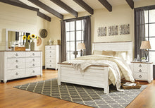 Load image into Gallery viewer, Willowton Queen Panel Bed