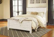 Load image into Gallery viewer, Willowton Queen Panel Bed