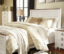 Load image into Gallery viewer, Willowton Queen Panel Bed