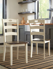 Load image into Gallery viewer, Woodanville Dining Drop Leaf Table &amp; Woodanville Dining Chairs 5pc