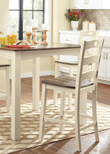 Load image into Gallery viewer, Woodanville Counter Height Dining Table and Bar Stools (Set of 5)